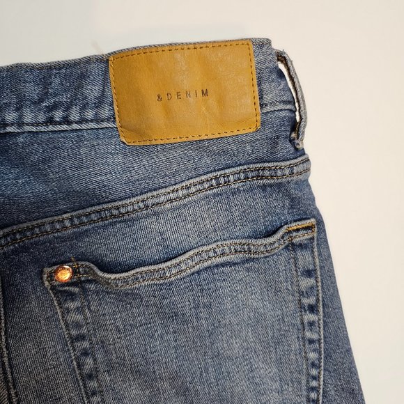 H&M & Denim Jeans straight leg dark wash Size 30 - Picture 6 of 6